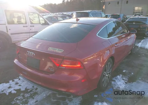 2012 Audi A7 Premium z USA, uszkodzony, nr VIN WAUWGAFC5CN036249